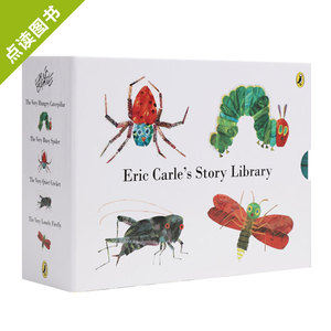 【点读版】Eric Carle's Story Library 艾瑞·卡尔 昆虫系列四册