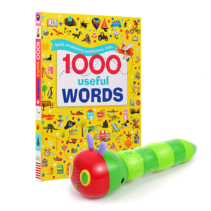 【组合套装】DK出品1000 useful words 1000英语常用词+毛毛虫点读笔